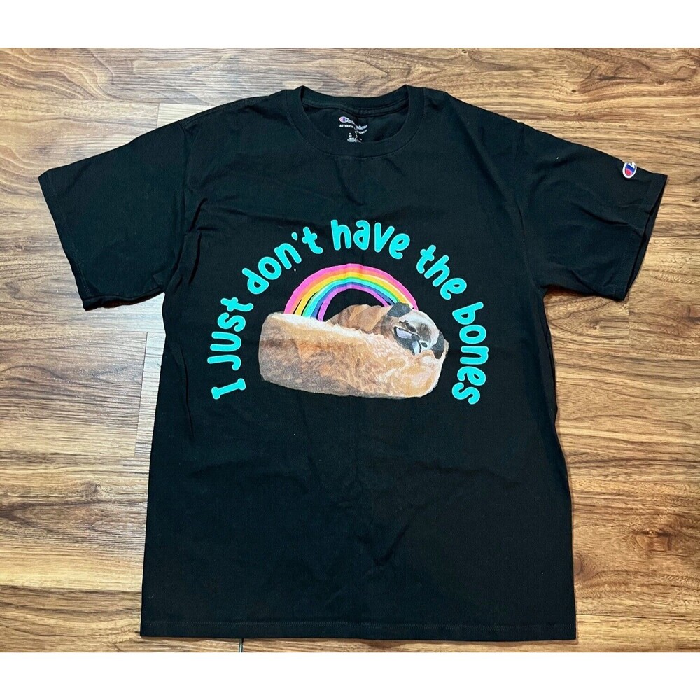 Champion Authentic Athleticwear I Just Dont Have The Bones T Shirt Mens M Cotton